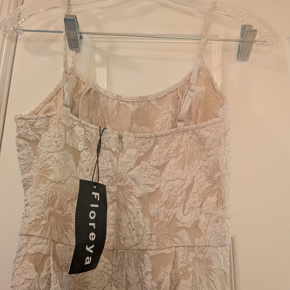 Cream Midi Dress